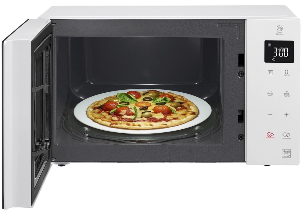 LG MS23NECBW, bílá