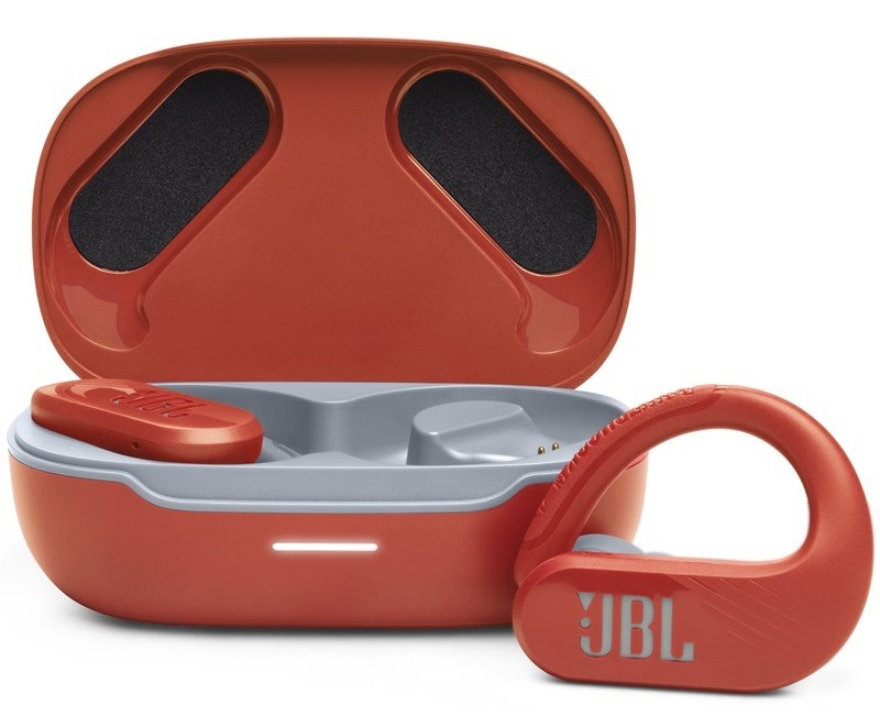Sluchátka JBL Endurance Peak 3 červená Sluchátka JBL Endurance Peak 3 - červená