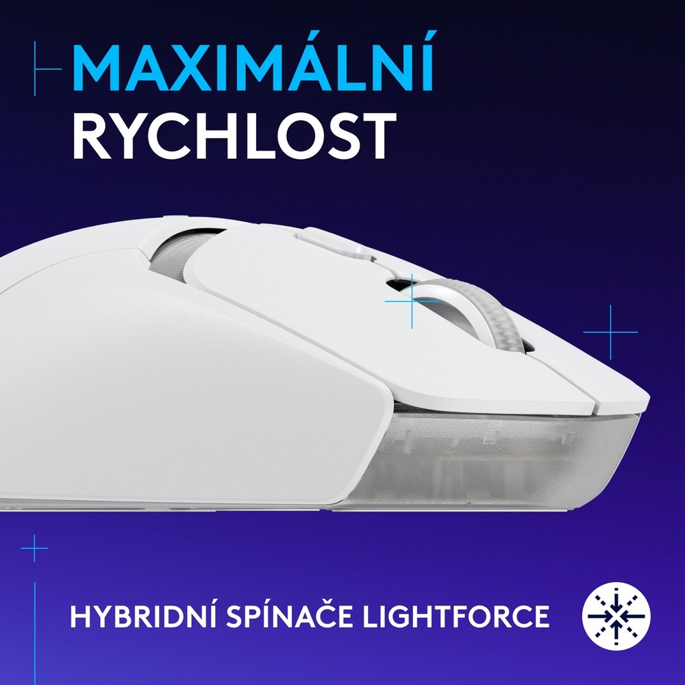 Myš Logitech G309 Lightspeed bílá