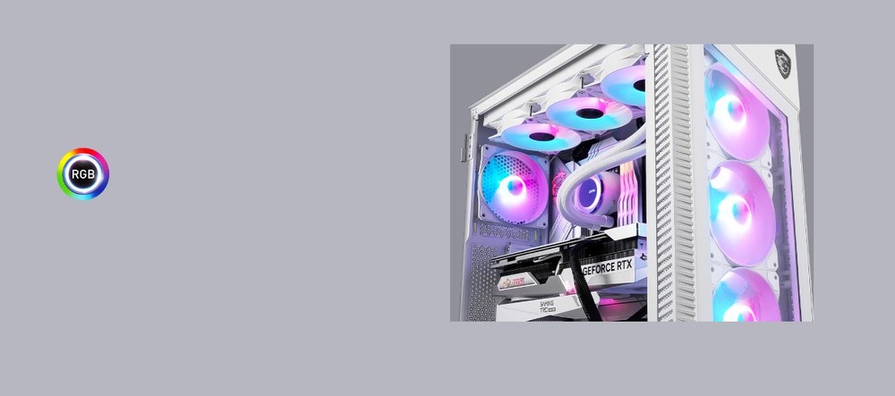Case MSI MPG VELOX 100R bílá MSI MPG VELOX 100R
