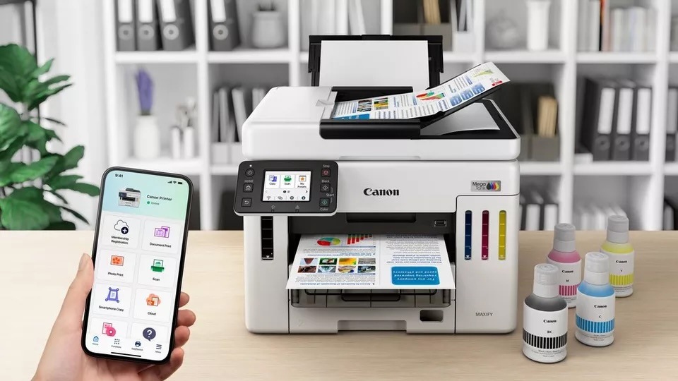 Tiskárna multifunkční Canon MAXIFY GX7140 bílá Tiskárna multifunkční Canon MAXIFY GX7140 bílá