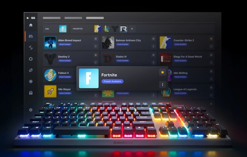 Klávesnice SteelSeries Apex Pro Gen 3 US černá