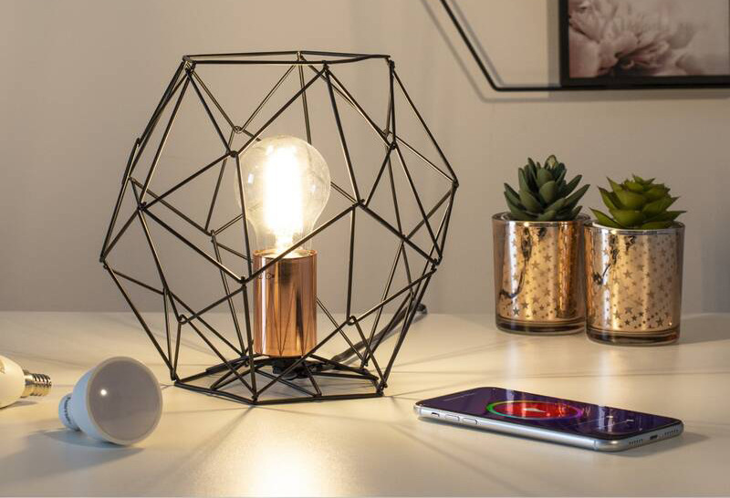 Chytrá žárovka Hama SMART WiFi LED Filament retro E27, 7 W
