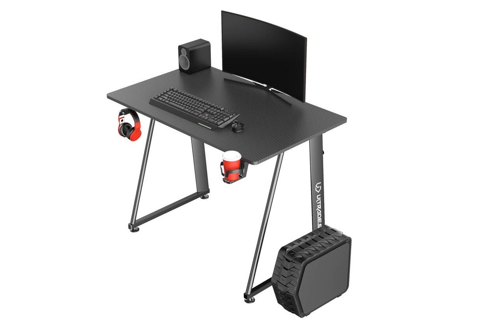 Herní stůl ULTRADESK ENTER V2 100 x 60 cm černý Herní stůl ULTRADESK ENTER V2 100 x 60 cm černý