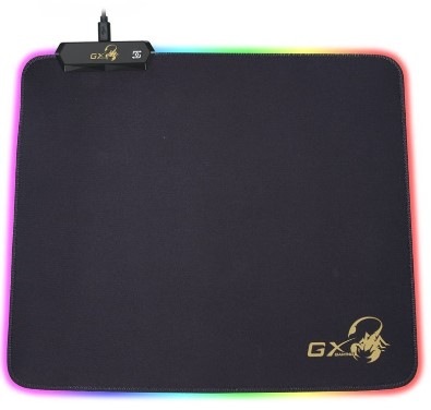 Podložka pod myš Genius GX-Pad 300S RGB, 32 x 27 cm černá