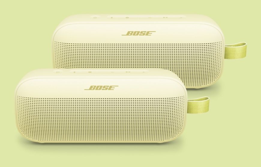 Přenosný reproduktor Bose SoundLink Flex II žlutý Spárujte 2 reproduktory Bose SoundLink Flex II, žlutý