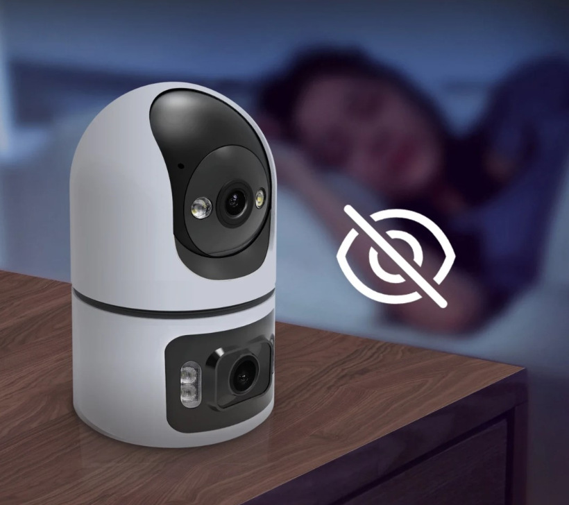 IP kamera IMMAX NEO LITE SMART Security DOUBLE bílá Režim nerušit pomocí kamery Immax neo lite smart