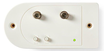 Zesilovač Nedis CATV, Max. zesílení 28 dB, 86–1 006 MHz, 1 Výstup, Zpětný Kanál, Konektor F