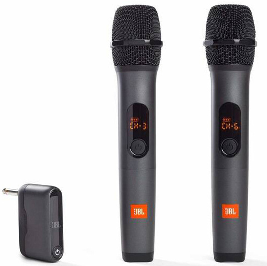 Mikrofon JBL Wireless, 2ks černý