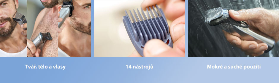 Zastřihovač multifunkční Philips Series 7000 MG7745/15 stříbrný