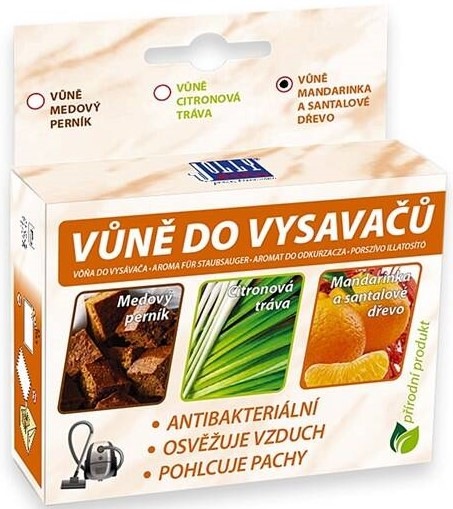 Vůně do vysavače Jolly 3152S - mandarinka a santalové dřevo