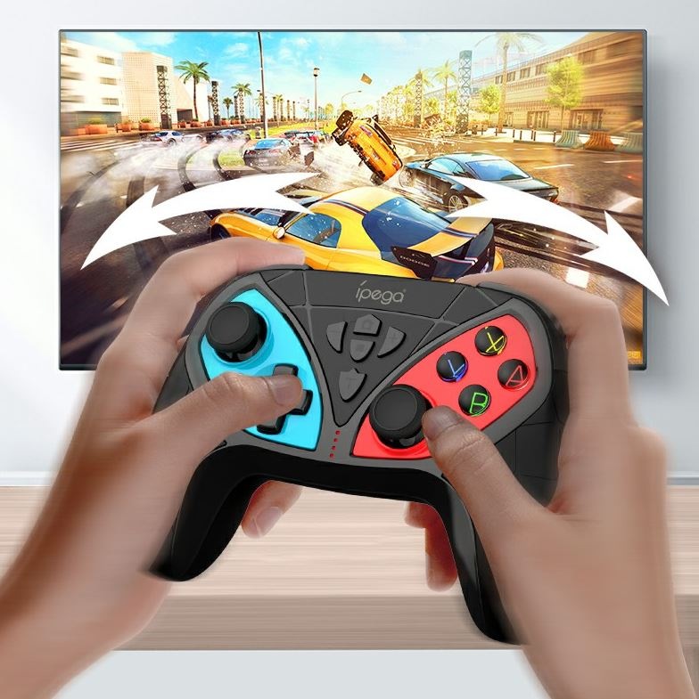 Gamepad iPega SW018 Wireless pro Nintendo Switch/PS3/Android/PC bílý iPega SW018 Spiderman (PG-SW018G)