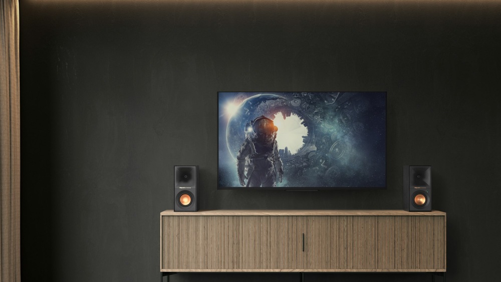 Reproduktory Klipsch Rerefence Powered R-40PM (2 ks) černé Reproduktory Klipsch Rerefence Powered R-40PM (2 ks) černé