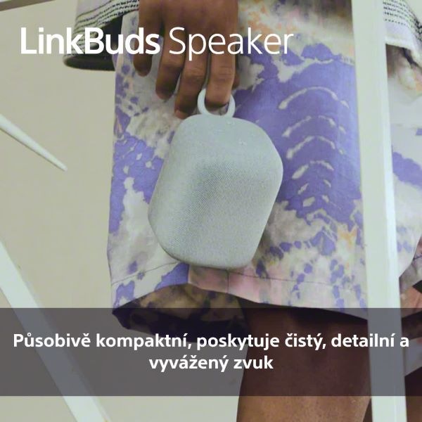 Přenosný reproduktor Sony LinkBuds Speaker černý Přenosný reproduktor Sony LinkBuds Speaker, černý
