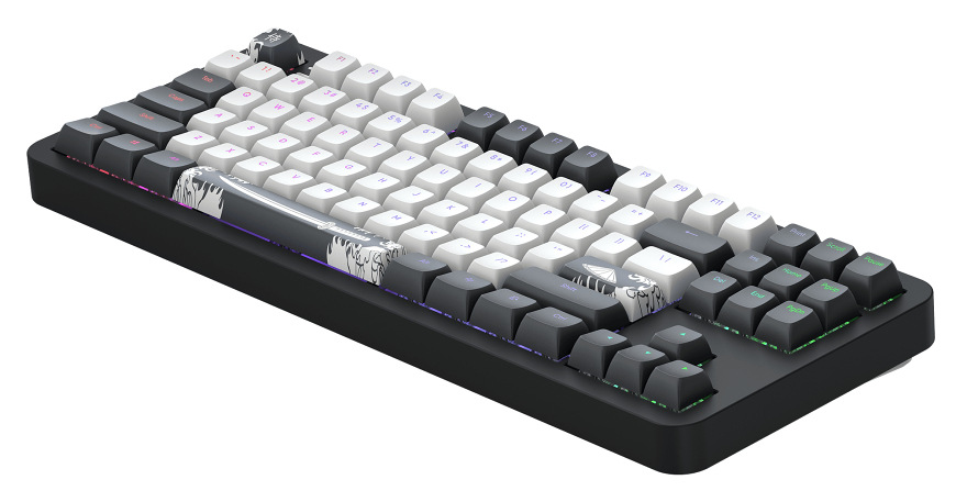 Klávesnice Dark Project ALU Bushido US černá
