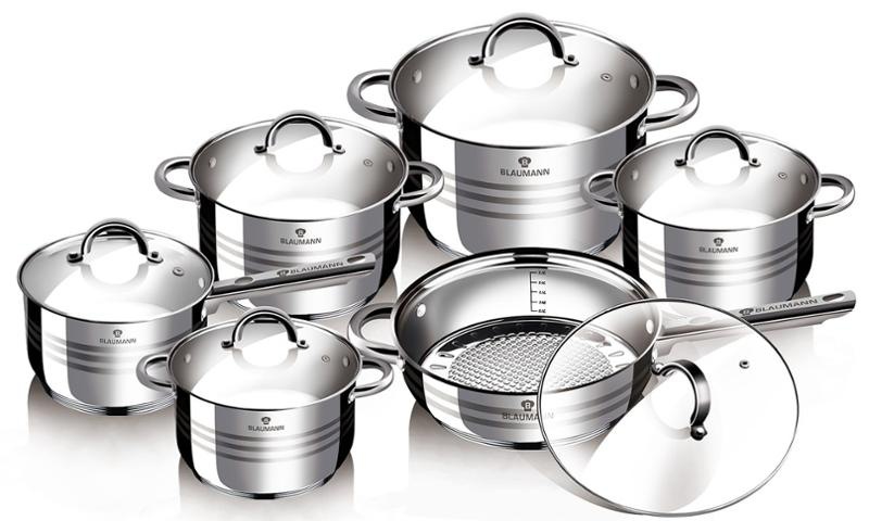 Sada nádobí Blaumann Gourmet Line, 12 ks Sada nádobí Blaumann Gourmet Line, 12 ks