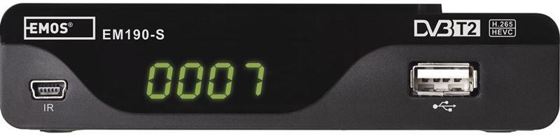 Set-top box EMOS EM190-S HD černý