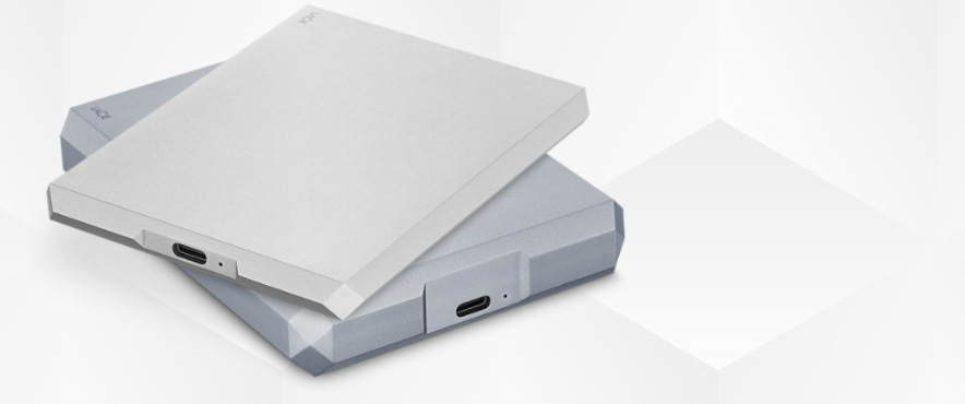 Externí pevný disk 2,5" Lacie Mobile Drive 5TB, USB-C stříbrný Externí pevný disk 2,5" Lacie Mobile Drive 5TB, USB-C stříbrný
