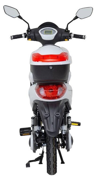 Elektroskútr RACCEWAY E-MOPED 12Ah bílá Elektroskútr RACCEWAY E-MOPED 12Ah bílá