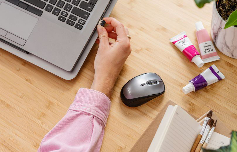 Myš Trust Yvi+ Wireless černá