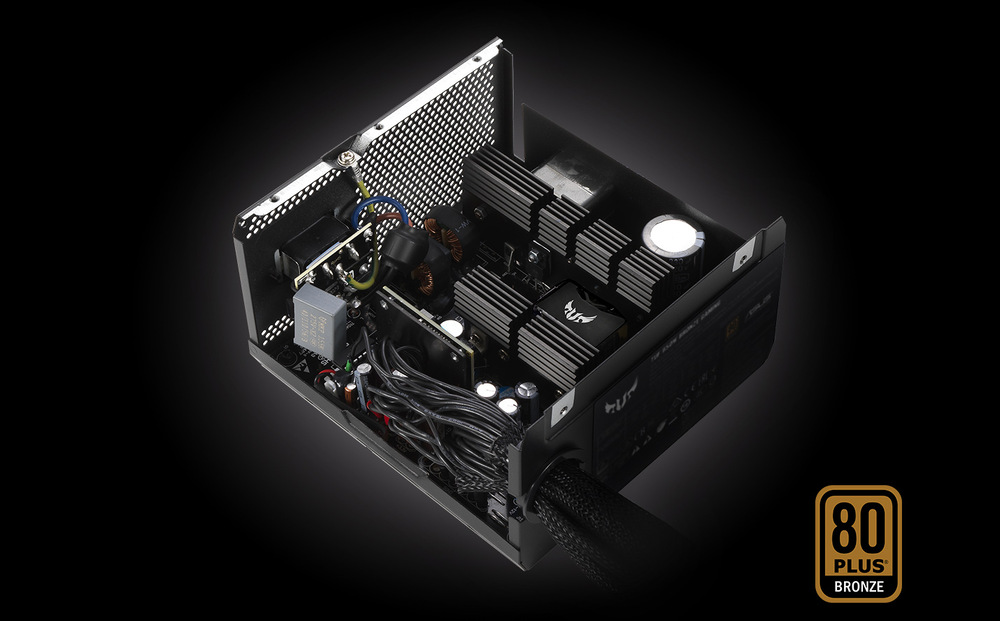 Zdroj Asus TUF Gaming 650W Bronze černý Zdroj Asus TUF Gaming 650W Bronze černý
