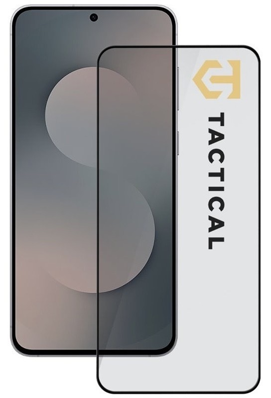 Tvrzené sklo Tactical pro telefon Samsung Galaxy S25 FE, profil 0,33 mm