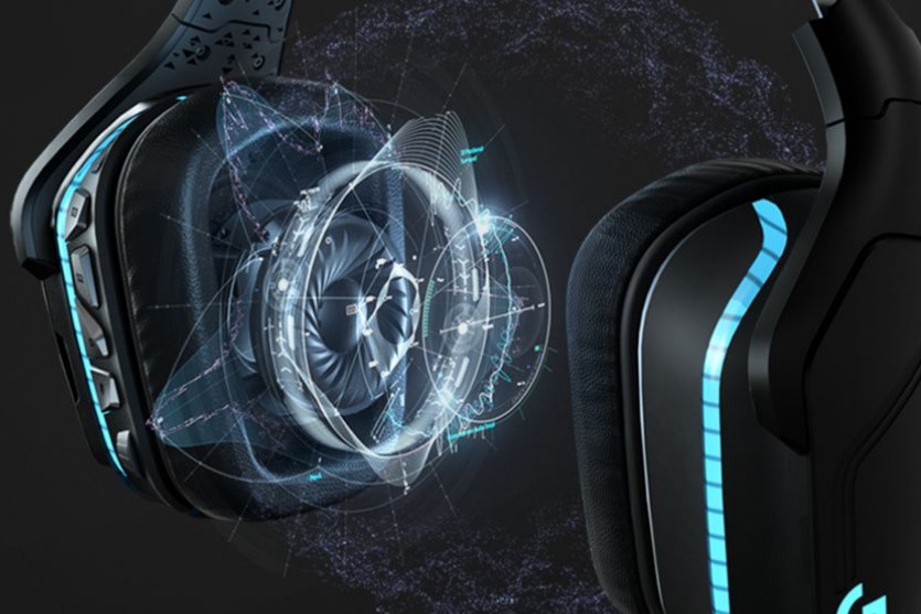 Headset Logitech Gaming G635 7.1 Surround Lightsync černý