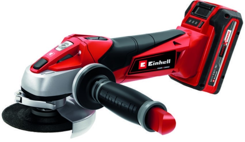 Einhell TE-AG 18/115 Li Kit, červená 