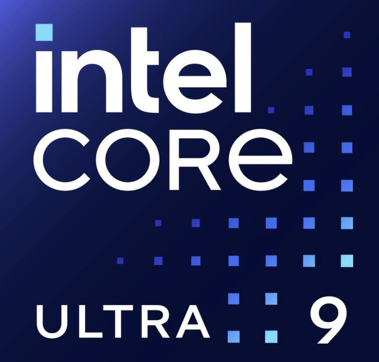 Logo procesoru Intel Core Ultra 9 použitého v notebooku Lenovo Legion Pro 5 16IAX10H