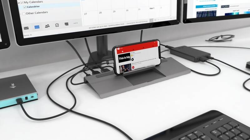 USB Hub i-tec USB-C Metal Low Profile 4K Triple Display Docking Station + Power Delivery 85 W USB Hub i-tec USB-C Metal Low Profile 4K Triple Display Docking Station + Power Delivery 85 W