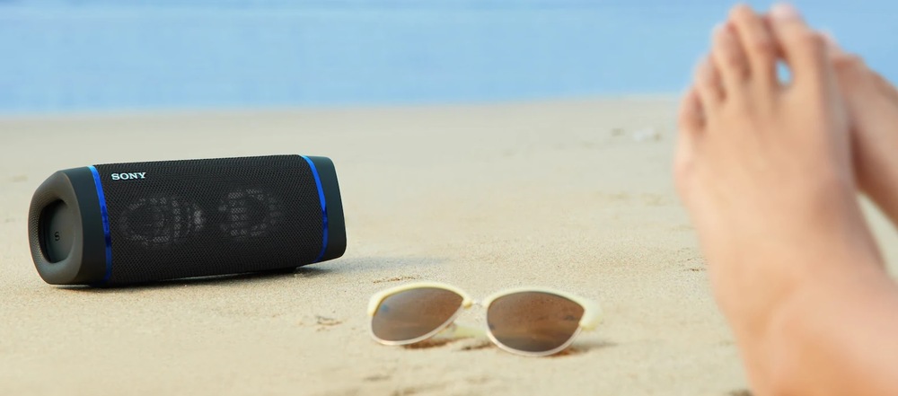 Přenosný reproduktor Sony SRS-XB33B, černý