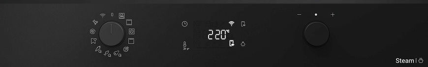 detail ovládacího panelu trouby Haier H6 ID2P3B4VYTB