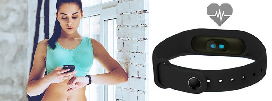 Fitness náramek Aligator M2 modré