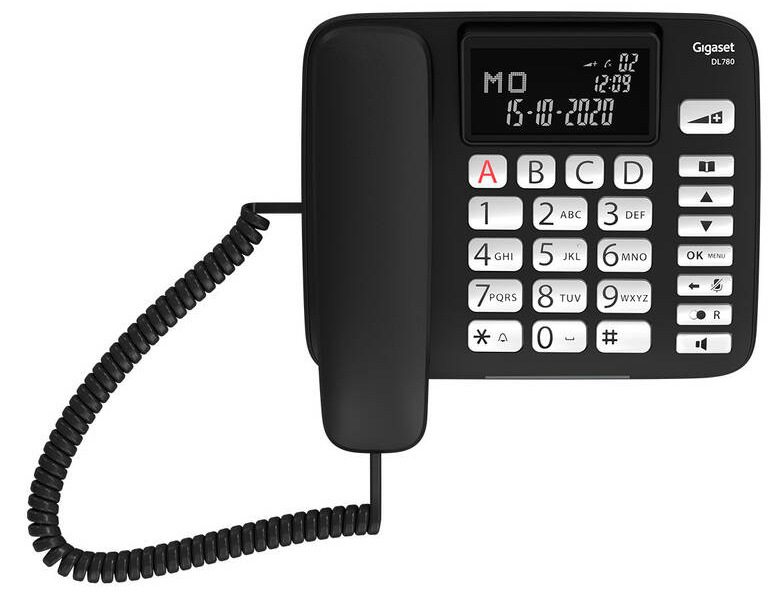 Domácí telefon Gigaset DL780 PLUS černý