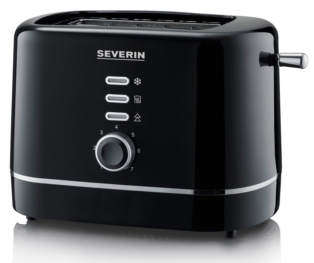 Topinkovač Severin AT 9264 černý/stříbrný
