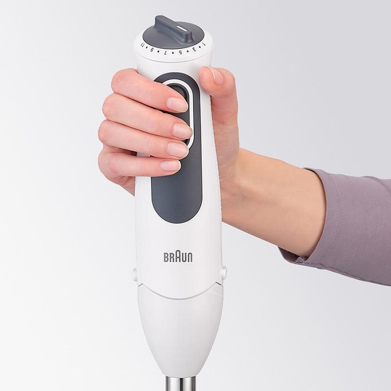 Ponorný mixér Braun MultiQuick 3 Vario MQ3100WH PLUS šedý/bílý Ponorný mixér Braun MultiQuick 3 Vario MQ3100WH PLUS šedý/bílý