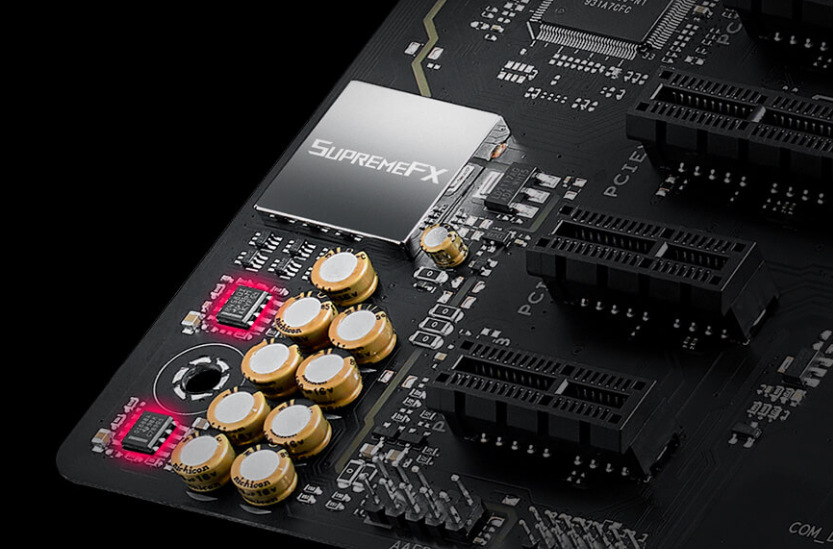 Asus ROG Strix B550-F GAMING nabízí špičkový zvuk