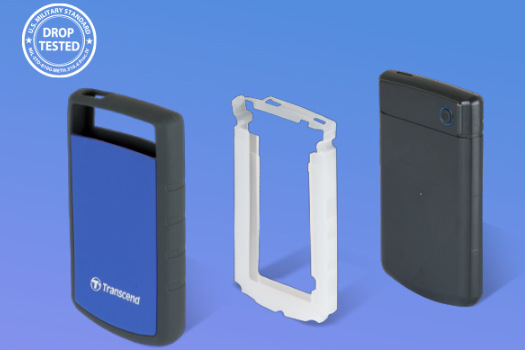 Externí pevný disk 2,5" Transcend StoreJet 25H3P 1TB černý/fialový