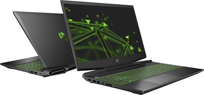 Notebook HP Pavilion Gaming 15-dk0103nc černý/bílý Notebook HP Pavilion Gaming 15-dk0103nc černý/bílý