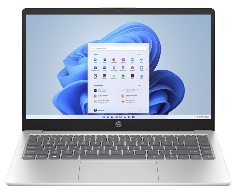 Notebook HP 14-ep0045nc + Game Pass předplatné na 3 měsíce stříbrný