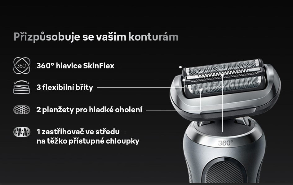 Holicí strojek Braun Series 7 72-N4200cs