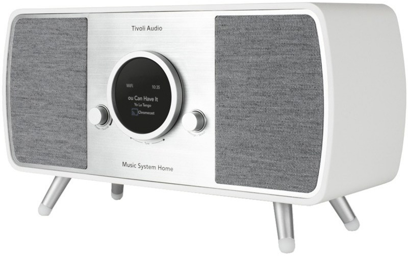 Radiopřijímač DAB+ Tivoli Audio Music System Home (gen2) MSYH2L-WHT, bílý/šedý