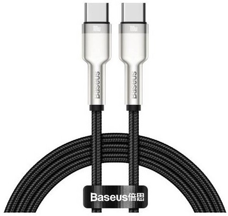 Kabel Baseus Cafule Series USB-C/USB-C 100W 1m černý