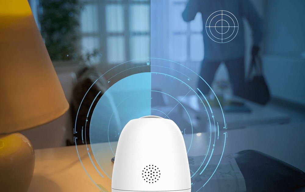 IP kamera Tenda RP3 Pro, rotační, WiFi 6 bílá