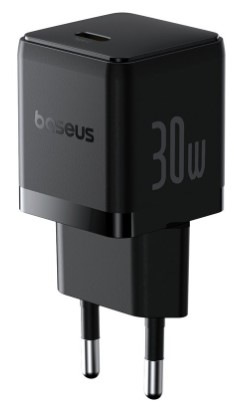 Nabíječka do sítě Baseus Palm 30W USB-C PD QC 3.0 černá