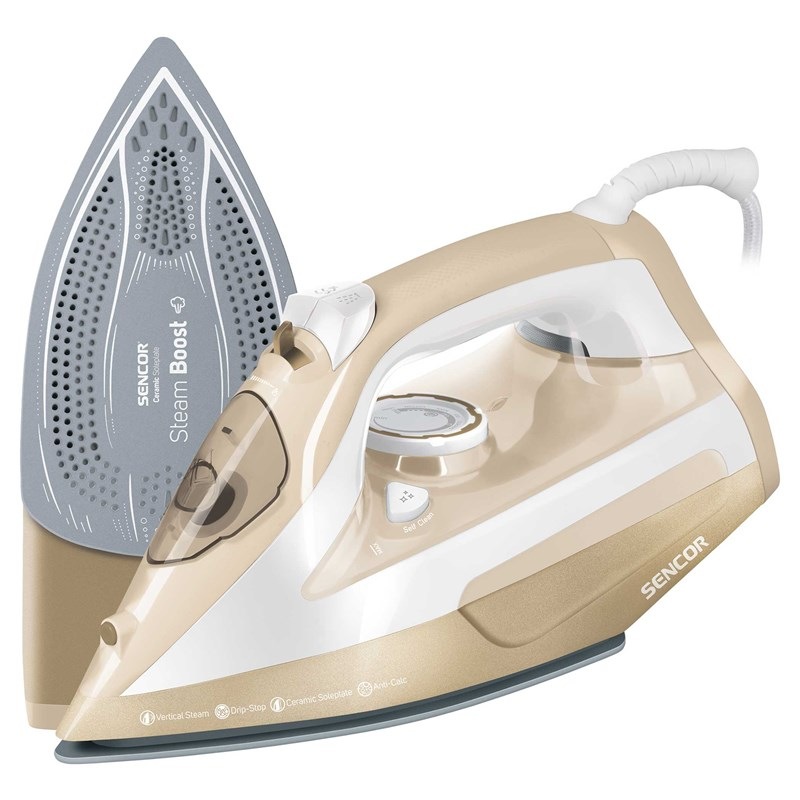 Žehlička Sencor SSI 6110GD bílá/zlatá
