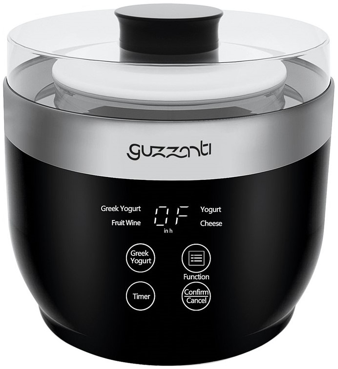 Jogurtovač Guzzanti GZ 708 černý