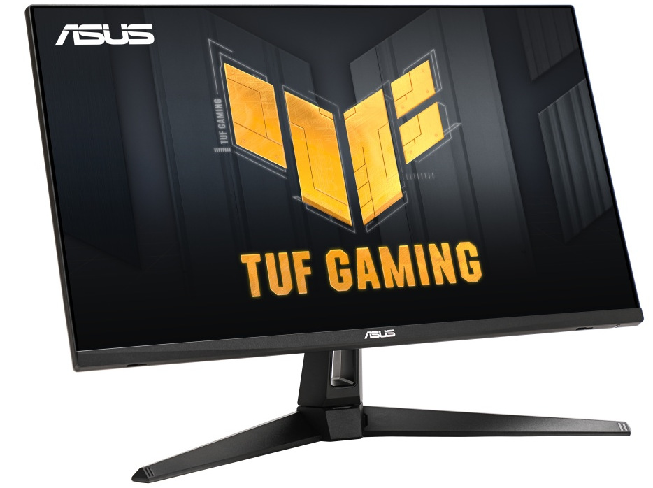 Herní monitor Asus TUF Gaming VG27UQ1A černý Detail herního monitoru Asus TUF Gaming VG27AQM1A v předním pohledu