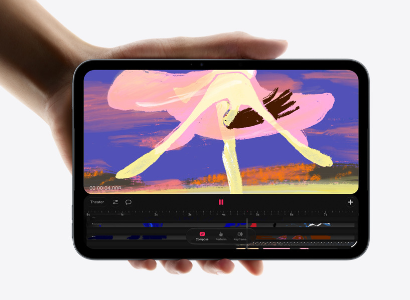 Dotykový tablet Apple iPad mini Wi‑Fi 512 GB - hvězdně bílý 2026