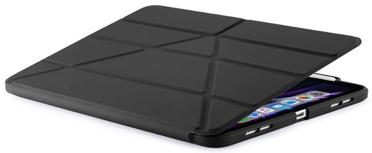 Pouzdro na tablet Pipetto Origami Penci na Apple iPad Pro 11“ (2021/2020/2018) černé